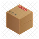 Cardboard box  Icon