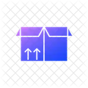 골판지 상자  아이콘