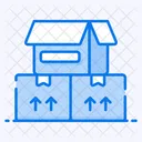 Cardboard Boxes  Icon