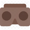 Cardboard Video Glass Icon