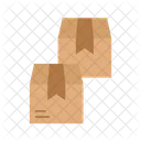 Cardboards Box Inventory Icon