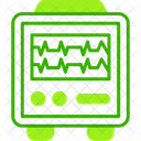 心電図、整形手術、心電図 アイコン