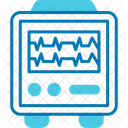 心電図、整形手術、心電図 アイコン