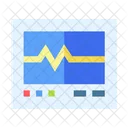 Cardiogram Healthcare Medical Icon