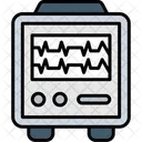 Cardiograma Cirugia Plastica Ecg Icono