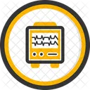 Cardiograma Cirugia Plastica Ecg Icono