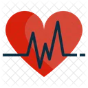 Icardiograma Cardiograma Ecg Icono