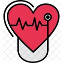 Cardiologia Corazon Cuidado Icono