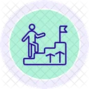 Career Development Line Icon Icon