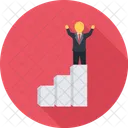 Career Ladder Seo Icon