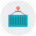 Cargo Container Delivery Icon