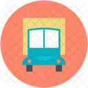 Cargo Truck Delivery Icon