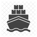 Cargo Boat  Icon