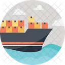 Transportation Cargo Mega Icon