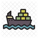 Cargo Ship  Icon