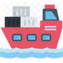 Cargo Ship Cargo Navy Icon