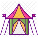 Carnival Tent Circus Icon