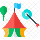 Carnival Festival Camper Icon