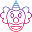 Carnival Circus Clown Icon