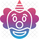 Carnival Circus Clown Icon