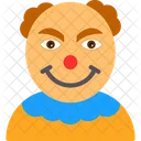 Carnival Circus Clown Icon