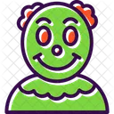 Carnival Circus Clown Icon