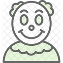 Carnival Circus Clown Icon