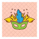 Carnival Mask Party Icon