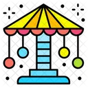 Carousel Entertainment Fairground Icon