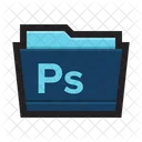 Carpeta Adobe Photoshop Icono