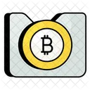 Carpeta bitcoin  Icono