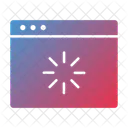 Carregamento Processamento Carregamento Do Site Ícone