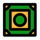 Carrom Field Square Hole Icon