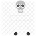 Cart Halloween Shopping Icon