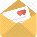 Amor Carta Envelope Ícone