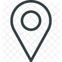 Carte Emplacement Epingle Icône