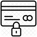 Verrouillage De La Carte Securite Des Cartes Protection Des Debits Icône