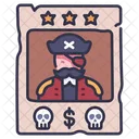 Cartel pirata criminal  Icono