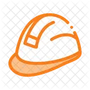 Casco de trabajador  Icono