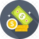 Cash Investment Coins Icon