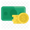 Cash Banknote Money Icon