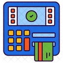 Cash Deposit Machine Atm Machine Automated Teller Machine Icon