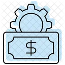 Cash Management Color Shadow Thinline Icon Icon