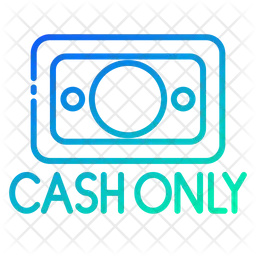 Cash only  Icon