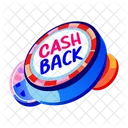 Cashback Money Reimbursement Rebate Icon