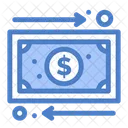 Cashflow Cash Inflow Cash Outflow Icon