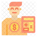 Cashier Accountant Avatar Icon