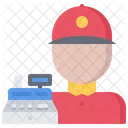 Cashier Cashbox Fast Icon