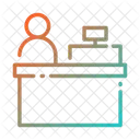 Cashier Cash Counter Counter Icon