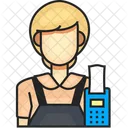 Avatar Cashier Female Icon